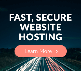 Home Icon Text Fast Secure Website Hosting